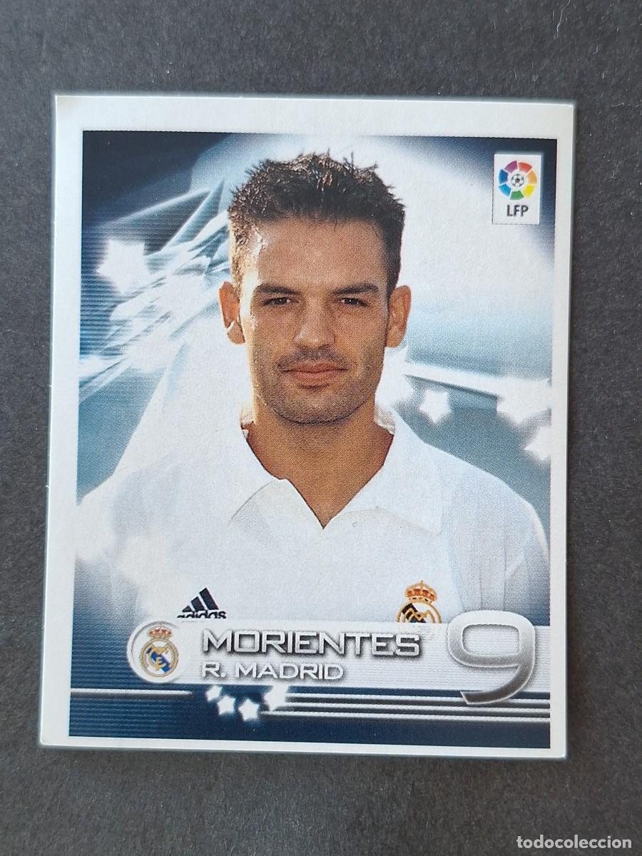 Figurine di Calcio: L1 MORIENTES REAL MADRID 200 PANINI SUPERLIGA 2002 2003 02 03 NUNCA PEGADO SIN PEGAR