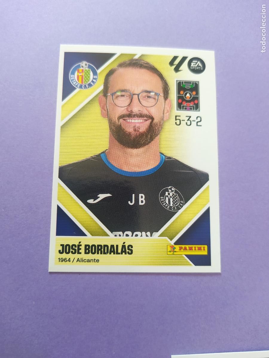 Figurine di Calcio: LIGA ESTE 2026 2027 26 27 NUEVO - GETAFE N&ordm; 2 ENTRENADOR BORDALAS