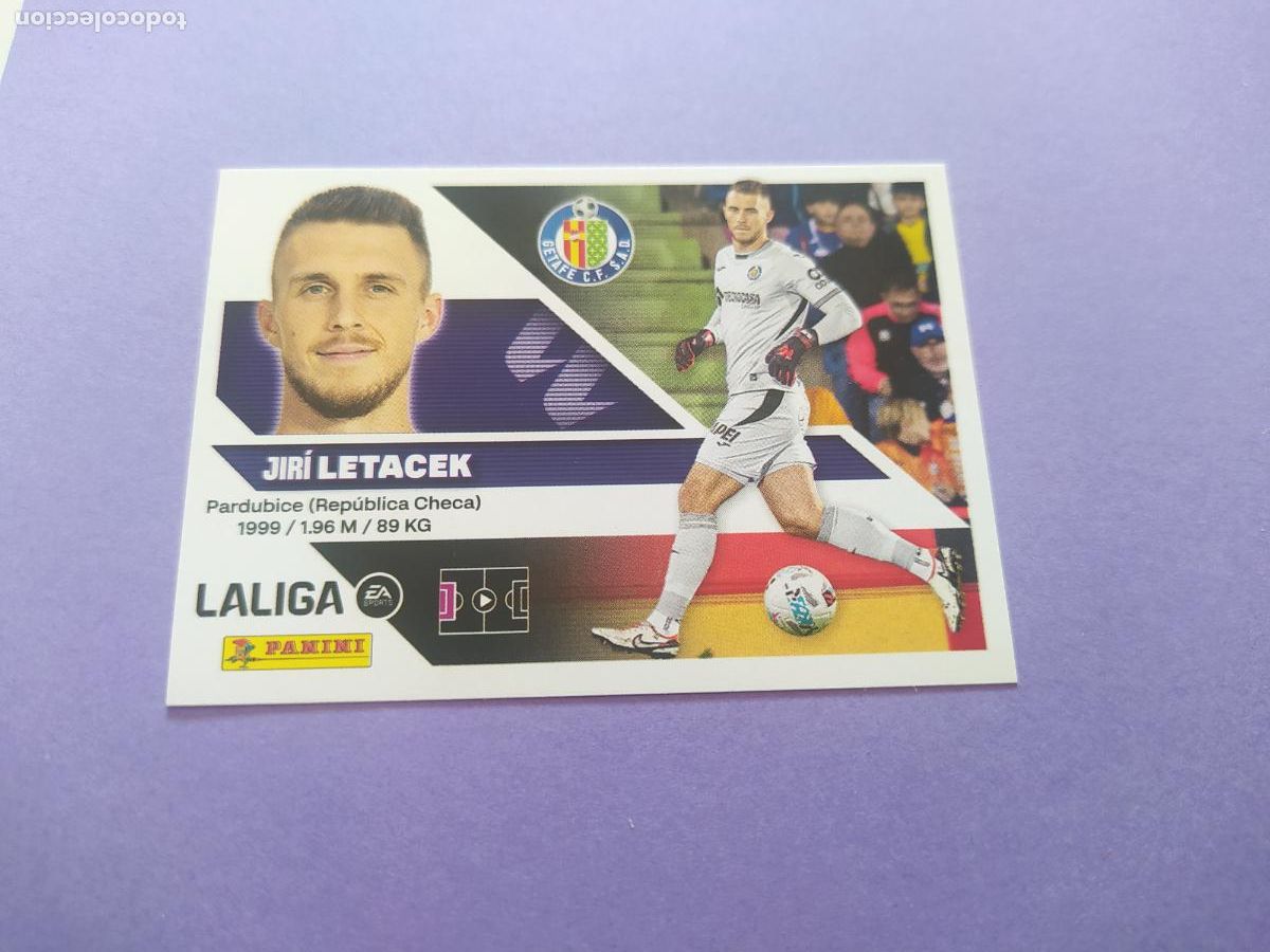 Cromos de f&uacute;tbol: LIGA ESTE 2026 2027 26 27 NUEVO - GETAFE N&ordm; 4 LETACEK