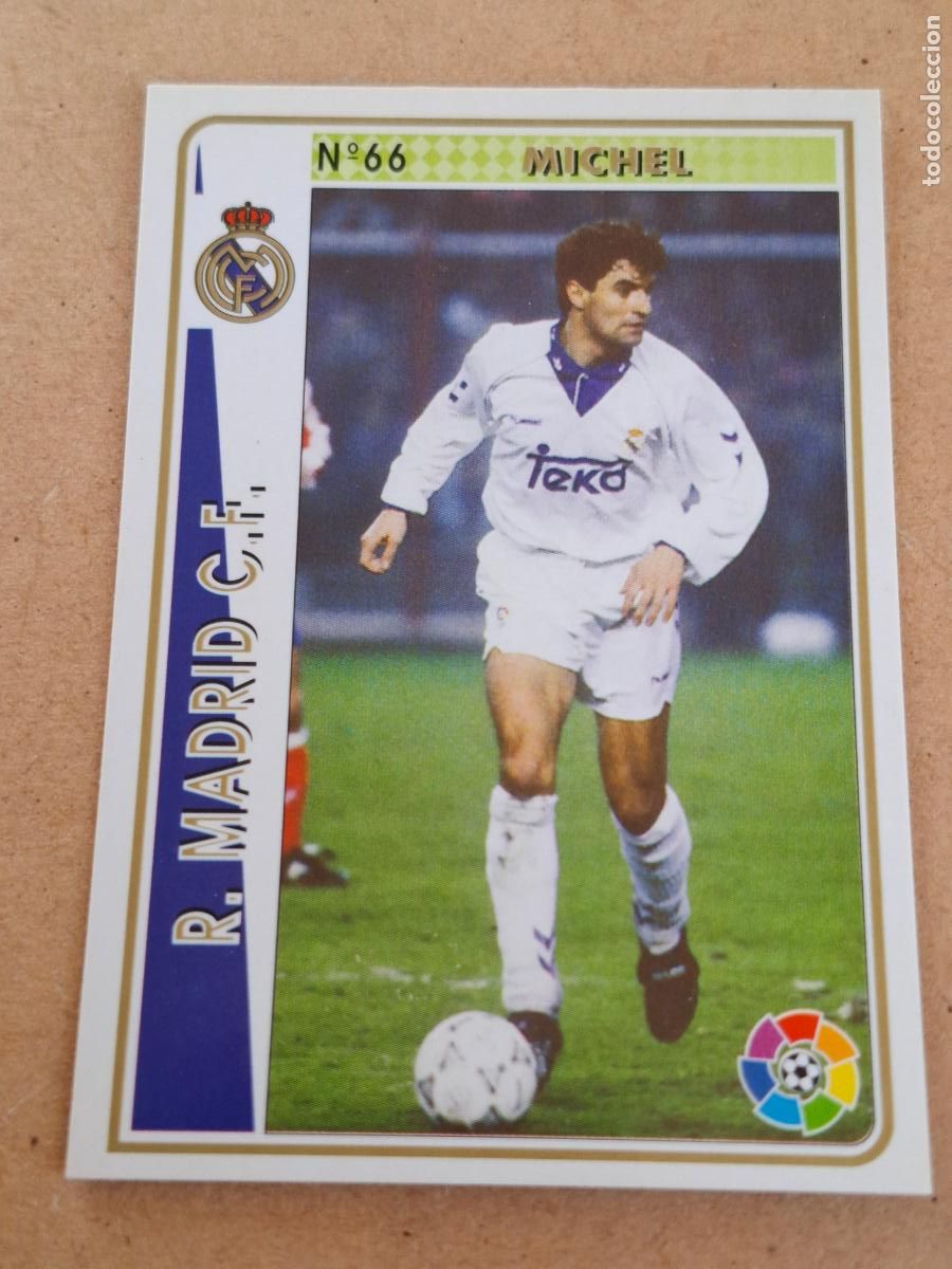 Cromos de f&uacute;tbol: MUNDICROMO 94 95 1994 1995 - 66 MICHEL - REAL MADRID