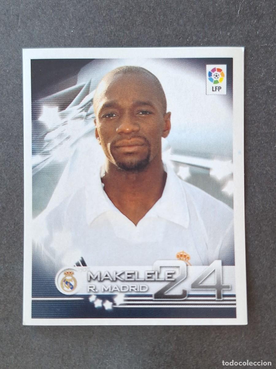Cromos de f&uacute;tbol: L1 MAKELELE REAL MADRID 191 PANINI SUPERLIGA 2002 2003 02 03 NUNCA PEGADO SIN PEGAR