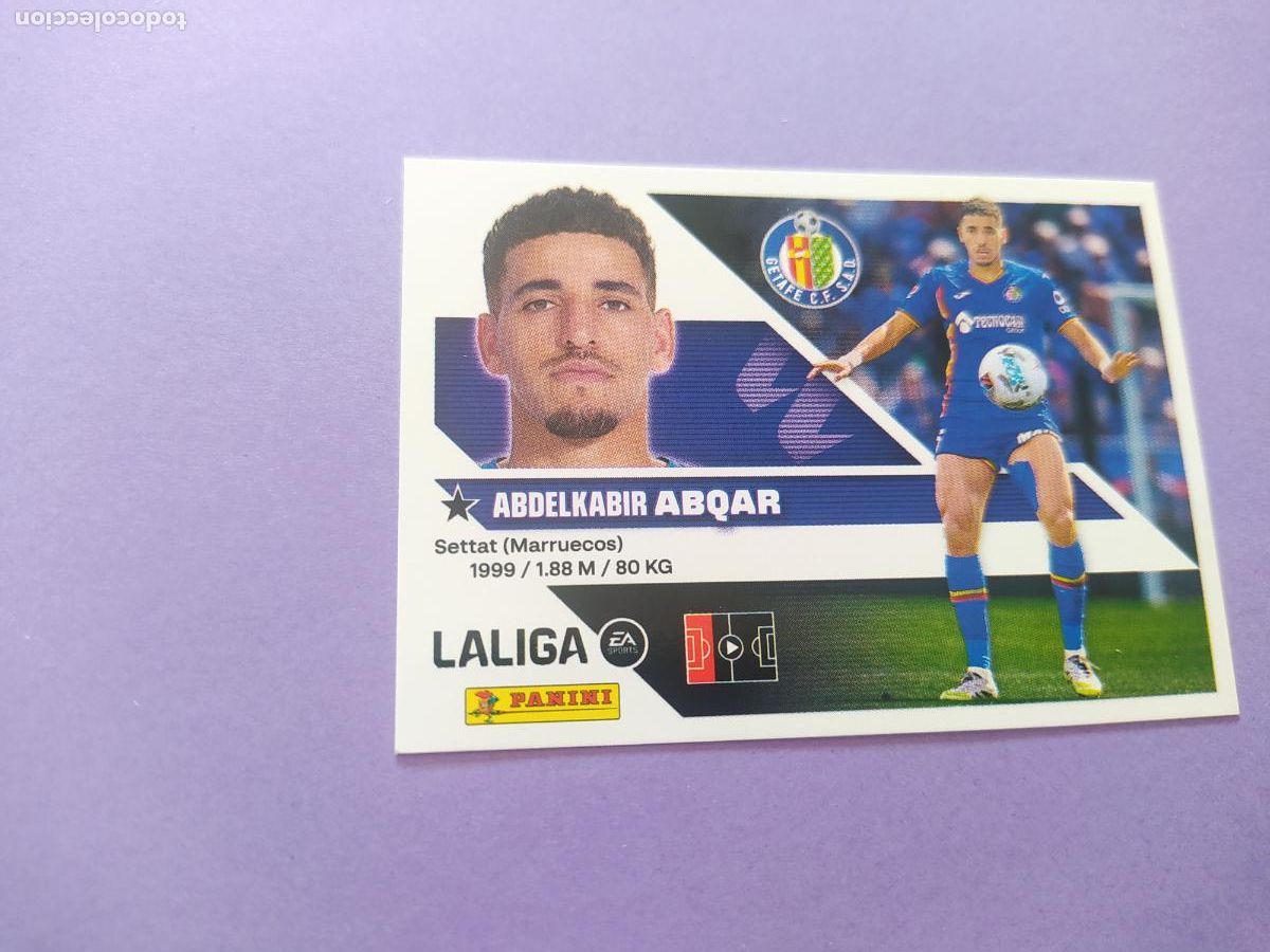Football Stickers: LIGA ESTE 2026 2027 26 27 NUEVO - GETAFE N&ordm; 8 ABQAR