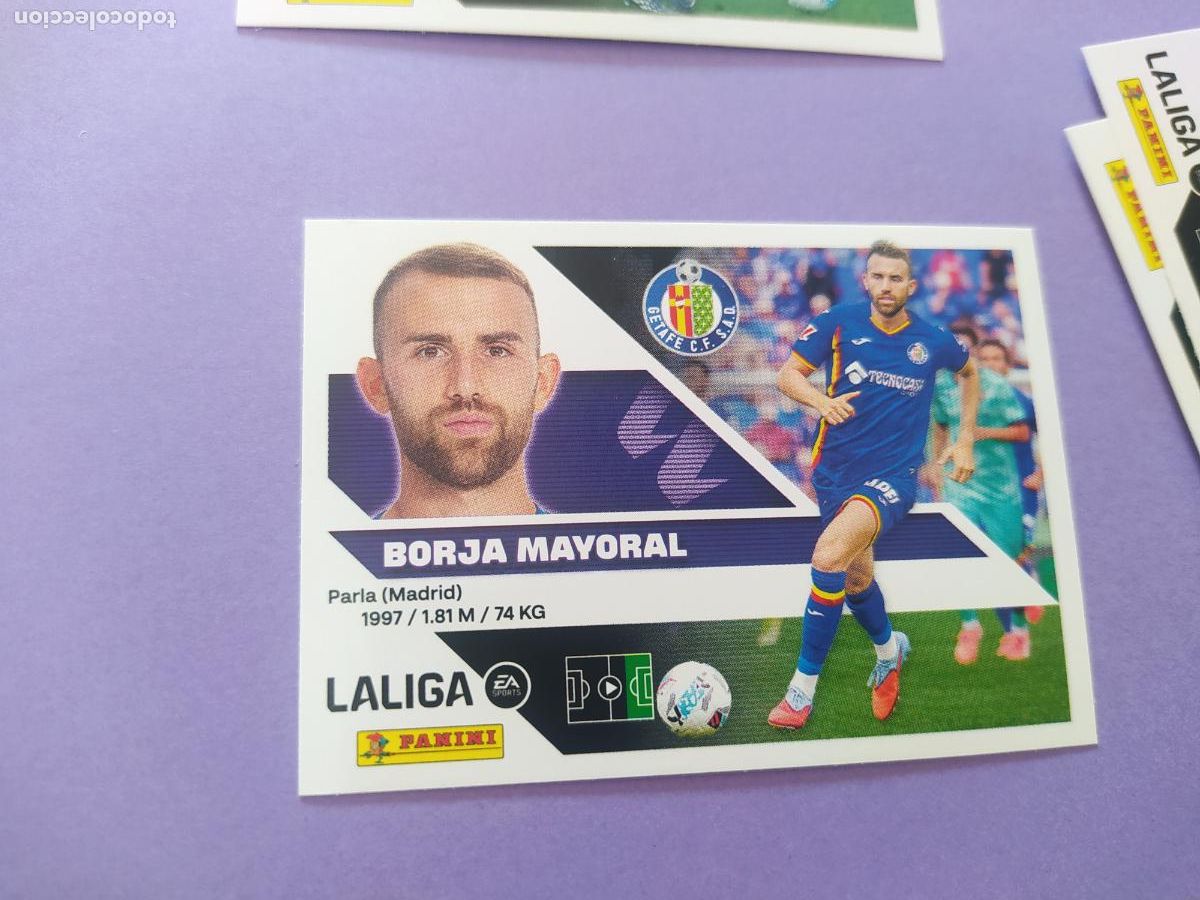 Football Stickers: LIGA ESTE 2026 2027 26 27 NUEVO - GETAFE N&ordm; 18 BORJA MAYORAL