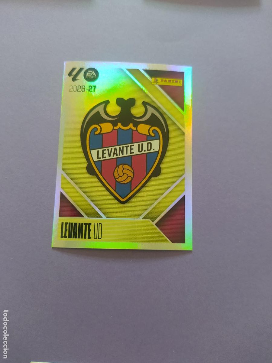 Football Stickers: LIGA ESTE 2026 2027 26 27 NUEVO - LEVANTE N&ordm;1 ESCUDO