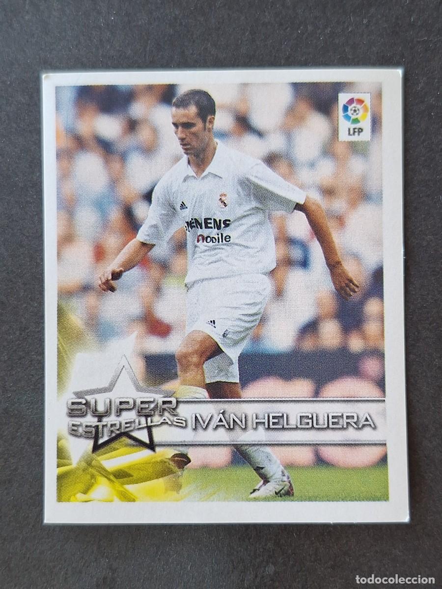 Football Stickers: L1 IVAN HELGUERA REAL MADRID SUPER ESTRELLAS 21 PANINI SUPERLIGA 02 03 NUNCA PEGADO SIN PEGAR