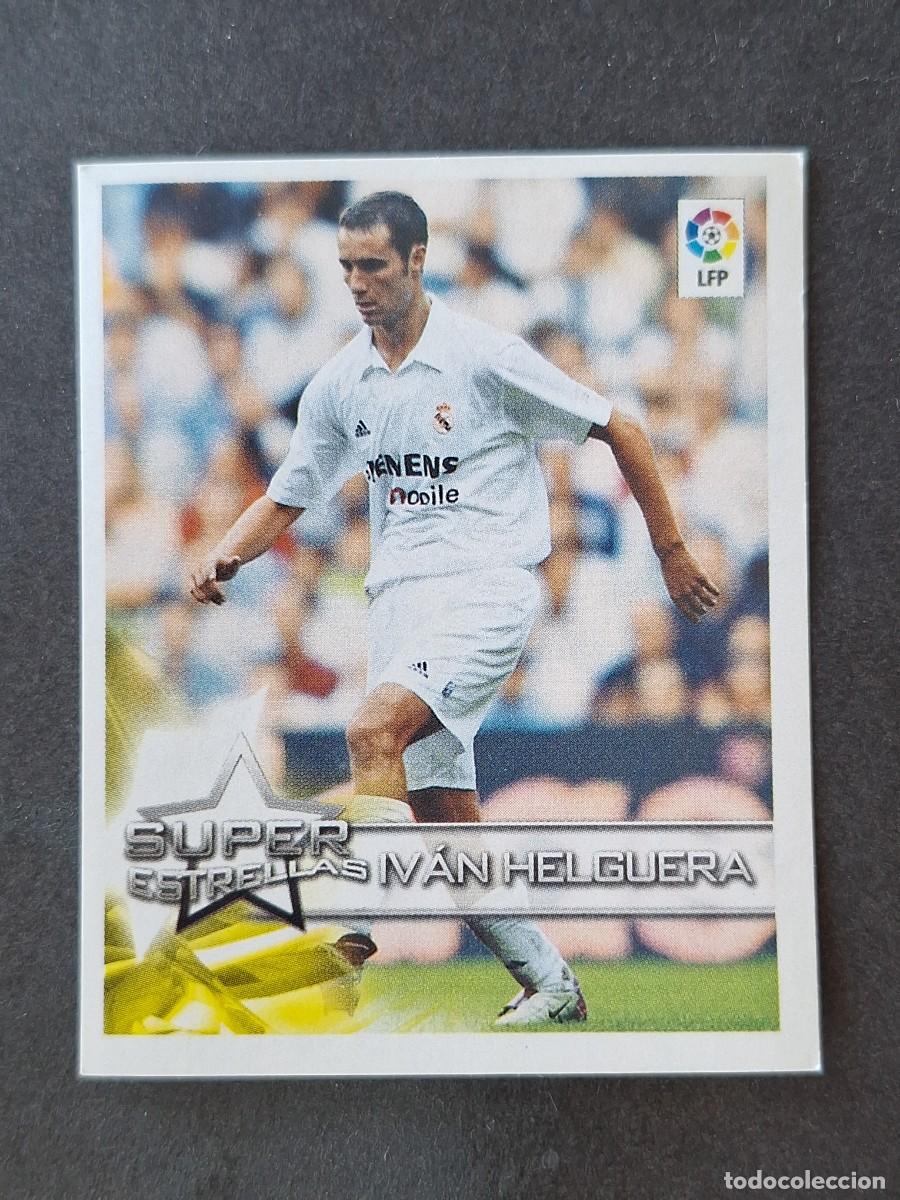 Football Stickers: L1 IVAN HELGUERA REAL MADRID SUPER ESTRELLAS 21 PANINI SUPERLIGA 02 03 NUNCA PEGADO SIN PEGAR