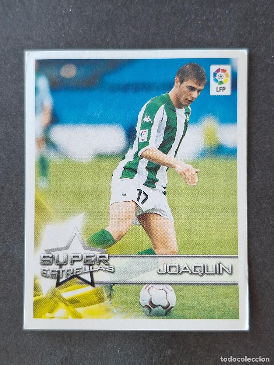 Football Stickers: L1 JOAQUIN REAL BETIS SUPER ESTRELLAS 22 PANINI SUPERLIGA 2002 2003 02 03 NUNCA PEGADO SIN PEGAR