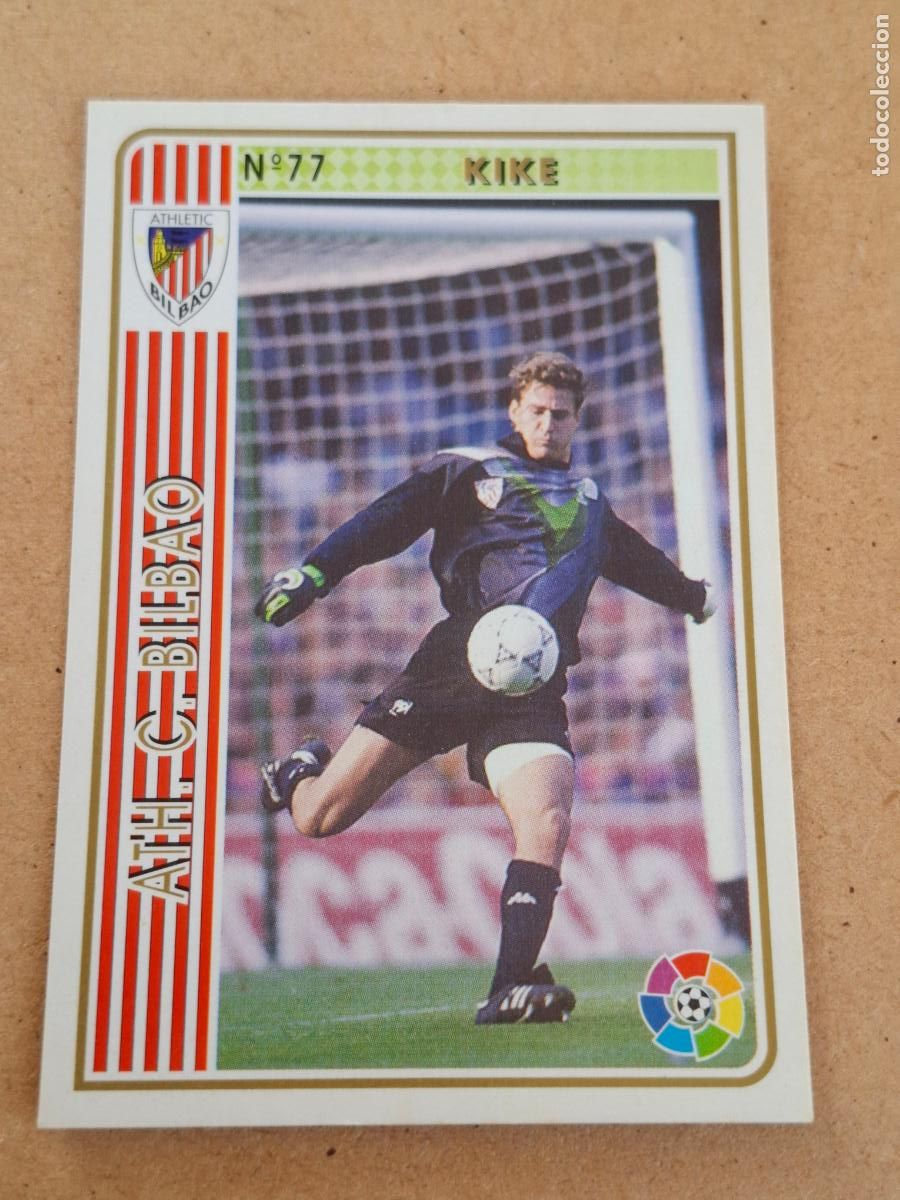 Football Stickers: MUNDICROMO 94 95 1994 1995 - 77 KIKE - ATHLETIC CLUB