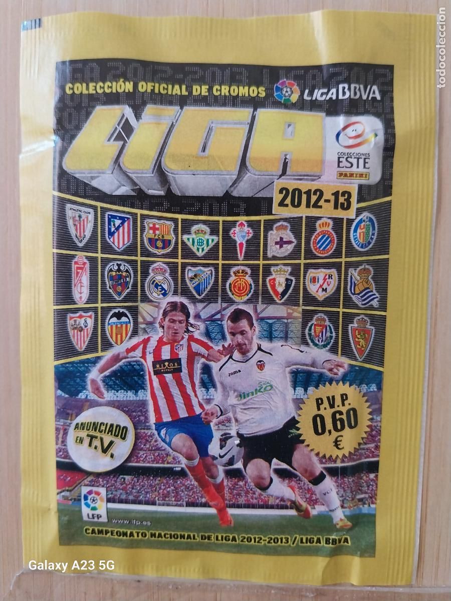 Figurine di Calcio: LIGA 2012 12 13 ED ESTE PANINI SOBRE SIN ABRIR ORIGINAL **