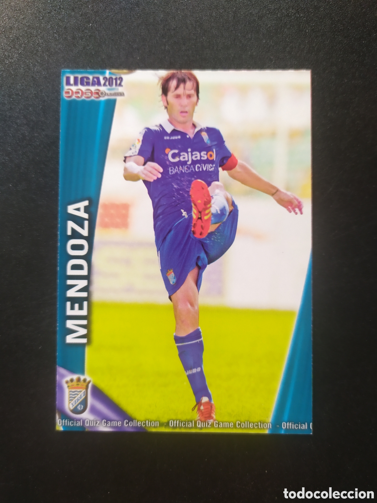 Cartes &agrave; collectionner de Football: Mundicromo fichas Liga 2011 2012 11 12 Mendoza n&deg; 864 Xerez