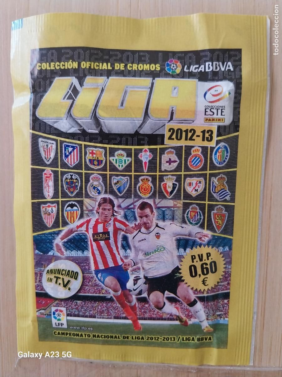 Figurine di Calcio: LIGA 2012 12 13 ED ESTE PANINI SOBRE SIN ABRIR ORIGINAL *