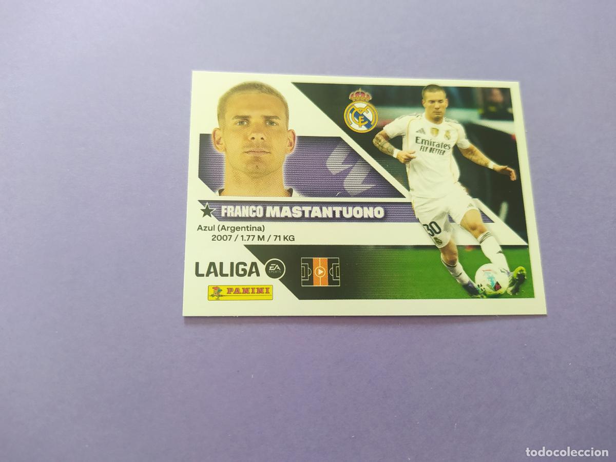 Cartes &agrave; collectionner de Football: LIGA ESTE 2026 2027 26 27 NUEVO - REAL MADRID N&ordm; 16A MASTANTUONO