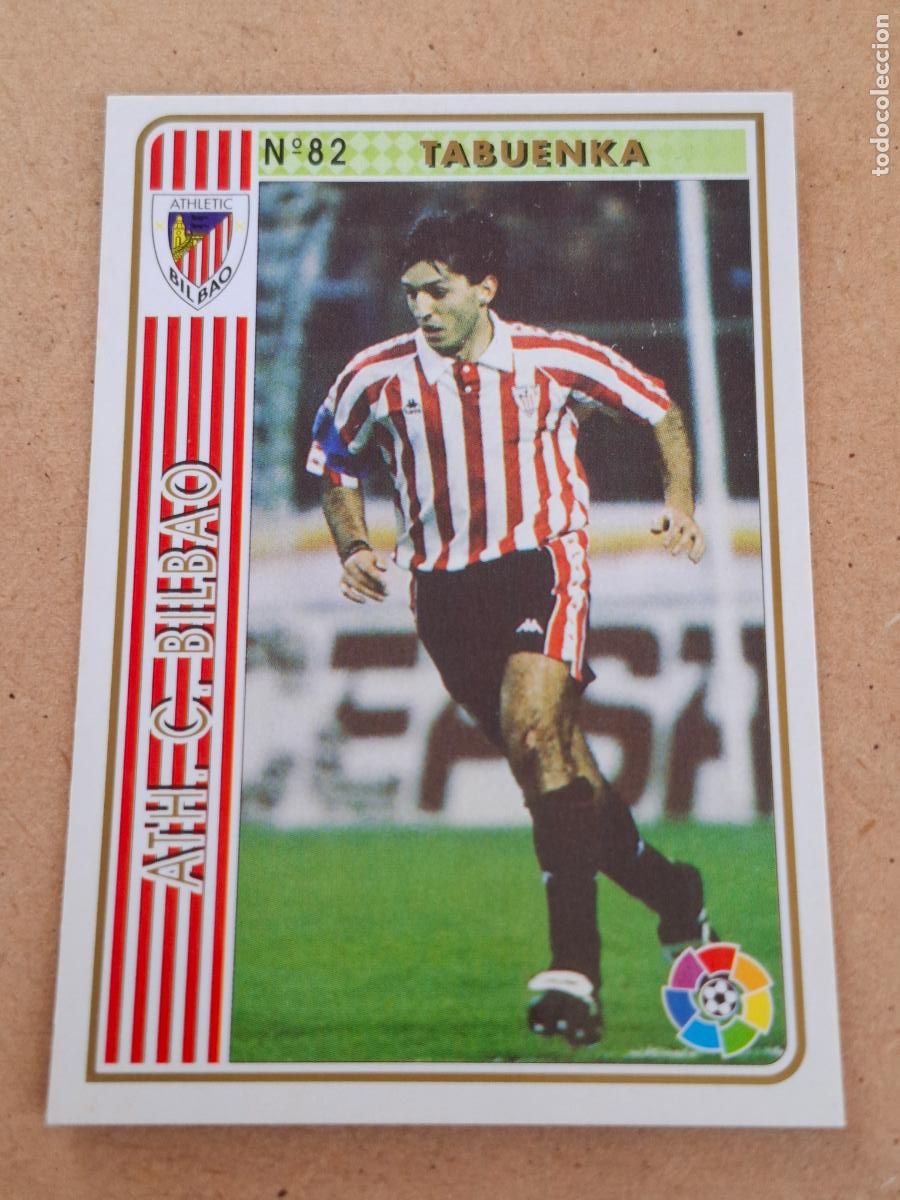 Cartes &agrave; collectionner de Football: MUNDICROMO 94 95 1994 1995 - 82 TABUENKA - ATHLETIC CLUB