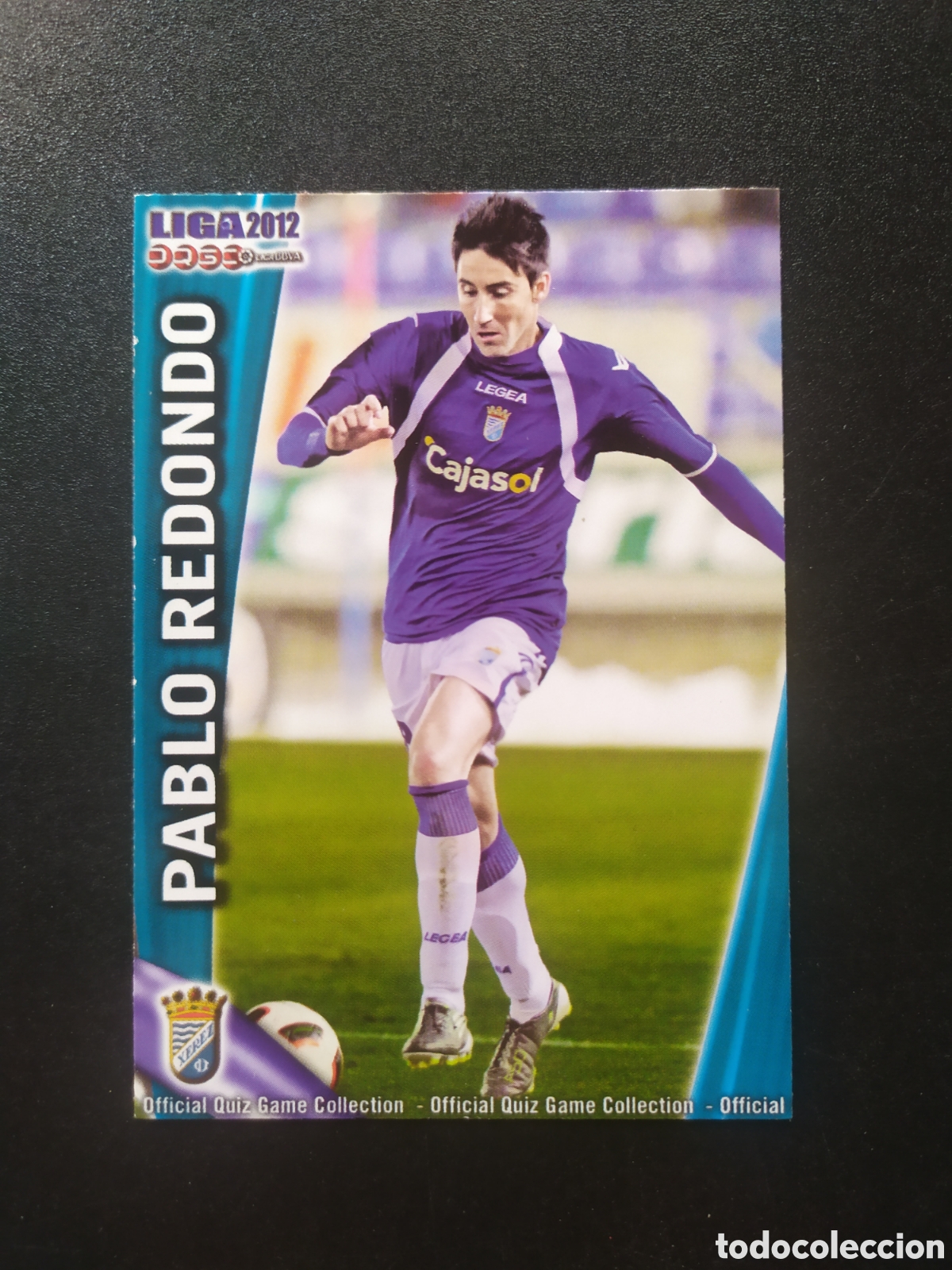Cromos de f&uacute;tbol: Mundicromo fichas Liga 2011 2012 11 12 Pablo Redondo n&deg; 873 Xerez