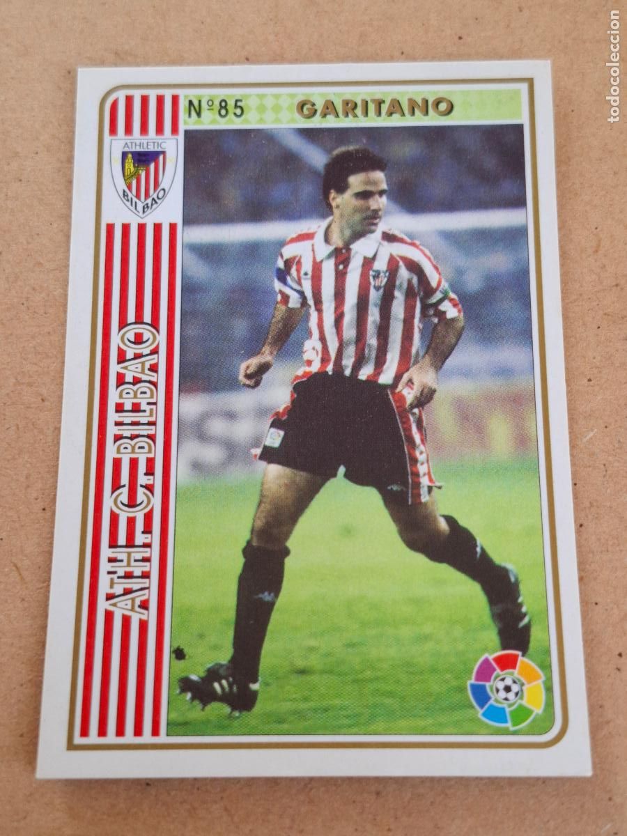 Football Stickers: MUNDICROMO 94 95 1994 1995 - 85 GARITANO - ATHLETIC CLUB
