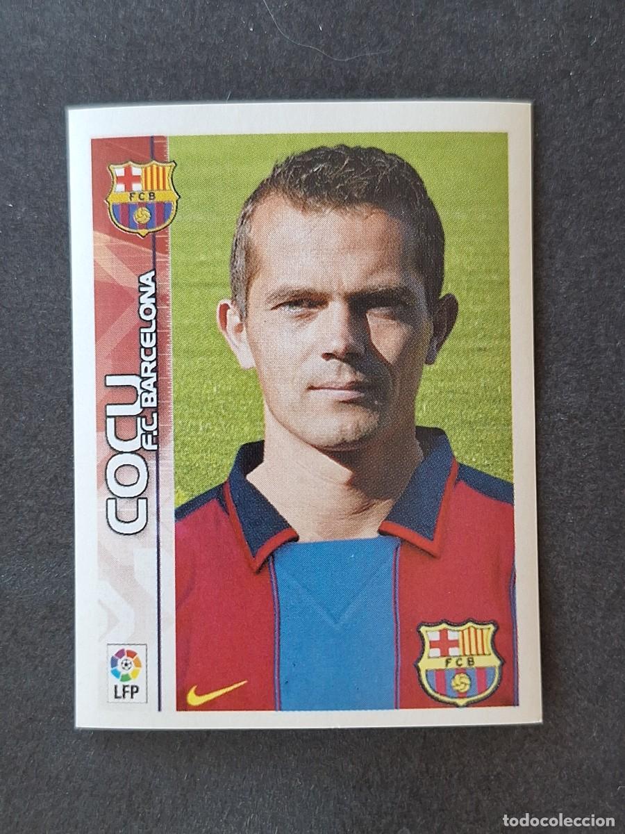 Football Stickers: L1 COCU F. C. BARCELONA 110 PANINI SUPERLIGA 03 04 NUNCA PEGADO SIN PEGAR