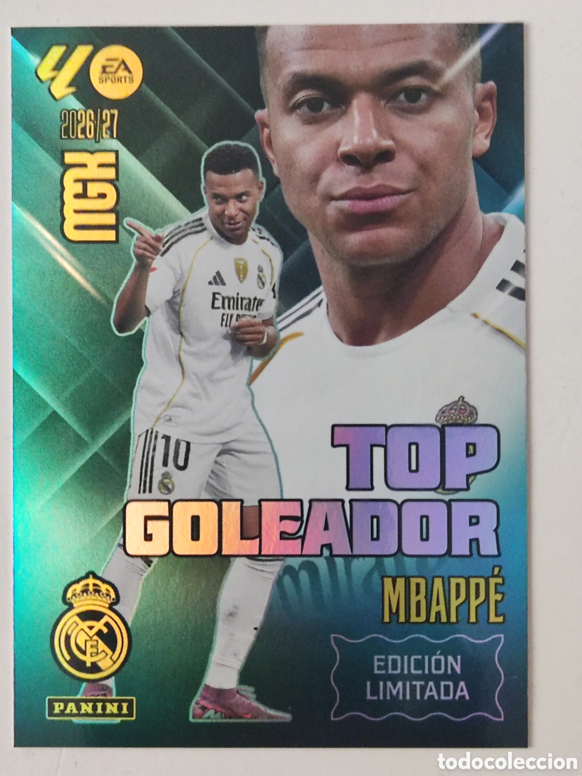 Cromos de f&uacute;tbol: Mbappe Top goleador Mgk 26 27