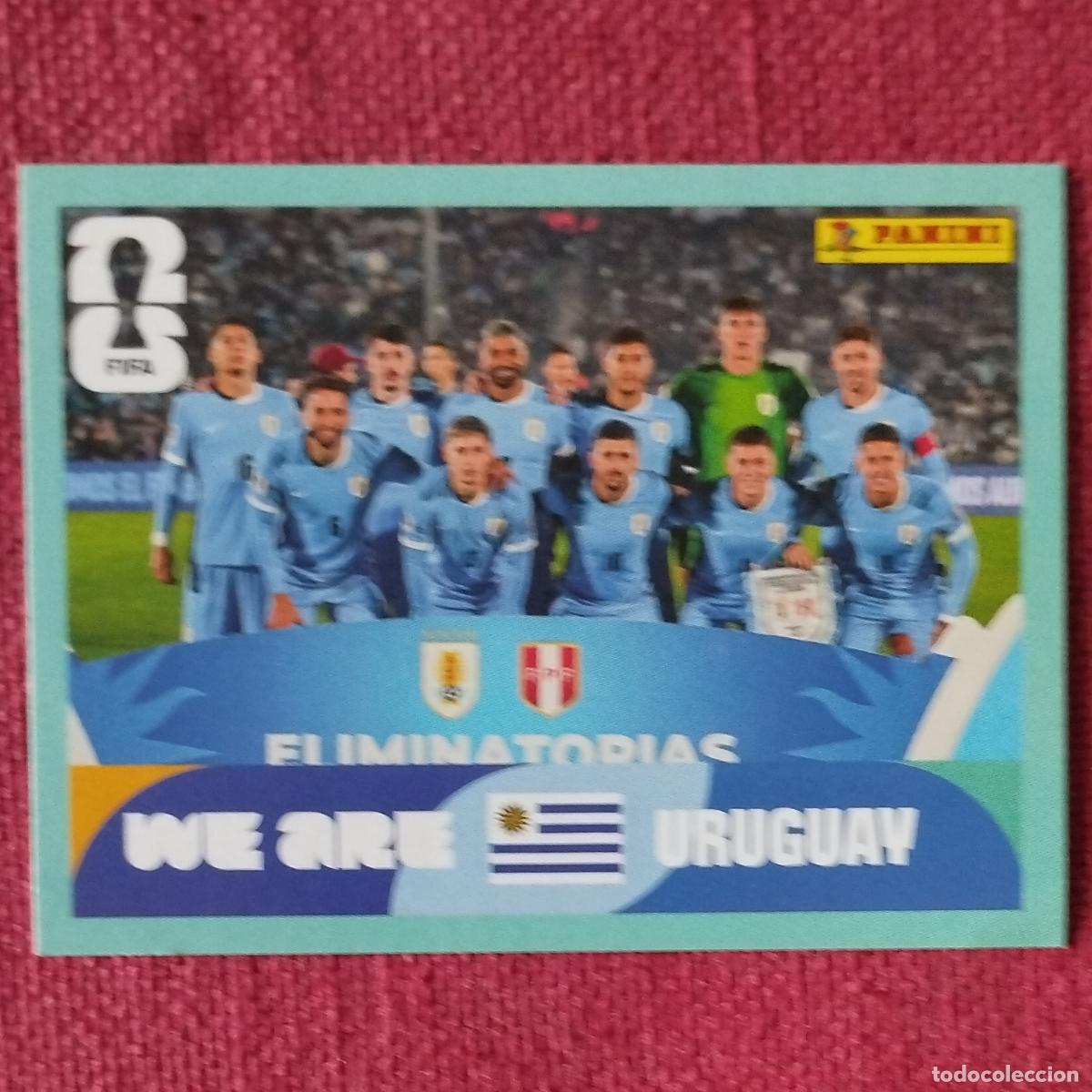 Football Stickers: EQUIPO - PLANTILLA - URUGUAY - URU 13 - MUNDIAL DE FUTBOL - FIFA WORLD CUP 2026