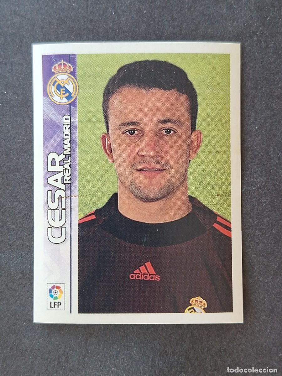 Football Stickers: L1 CESAR REAL MADRID 224 PANINI SUPERLIGA 2003 2004 03 04 NUNCA PEGADO SIN PEGAR