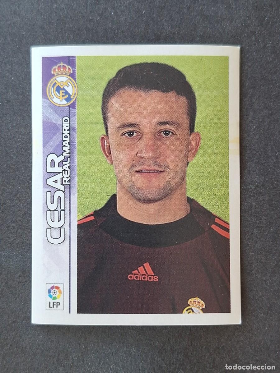 Football Stickers: L1 CESAR REAL MADRID 224 PANINI SUPERLIGA 2003 2004 03 04 NUNCA PEGADO SIN PEGAR