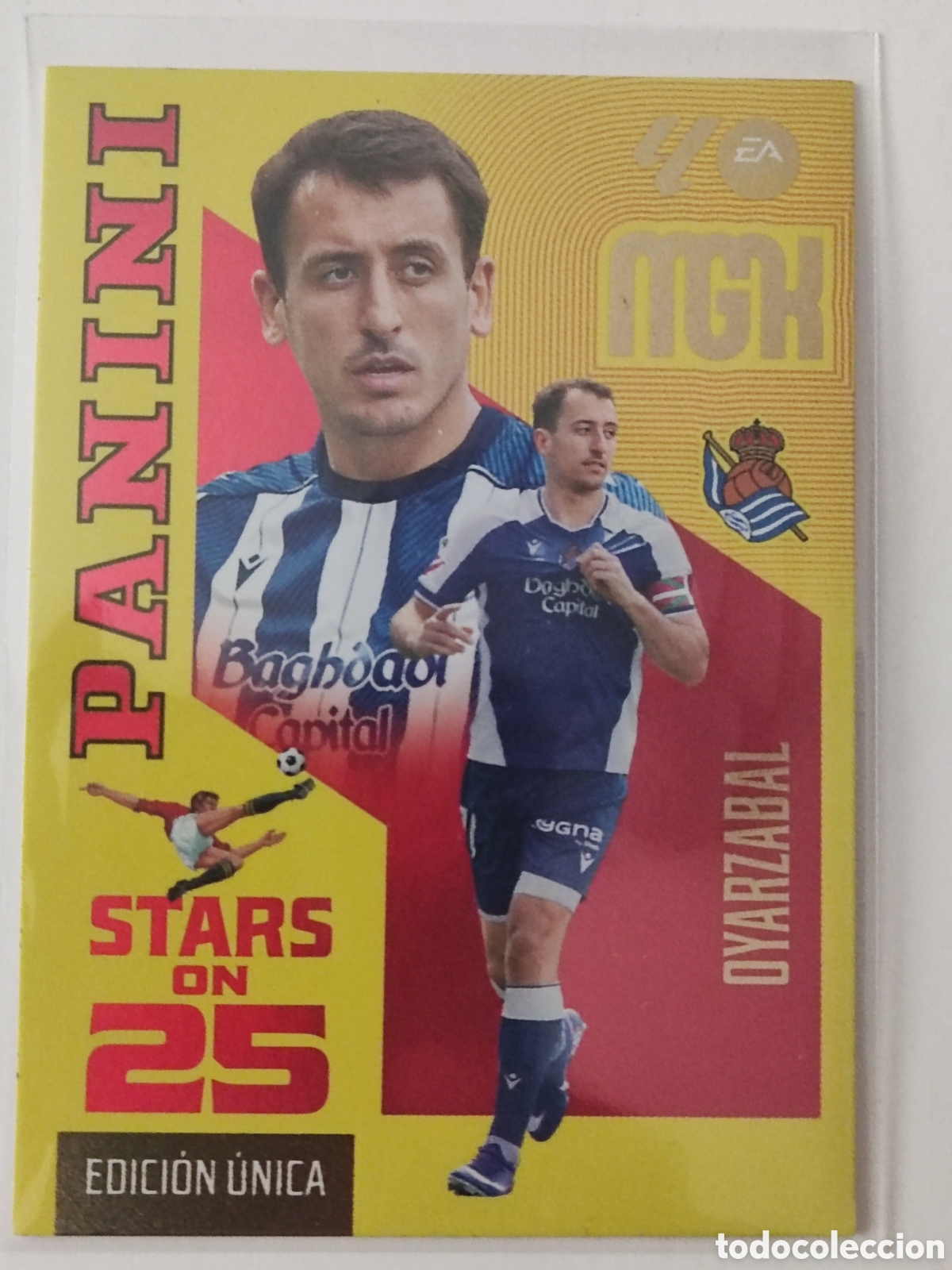 Football Stickers: Oyarzabal Stars on 25
