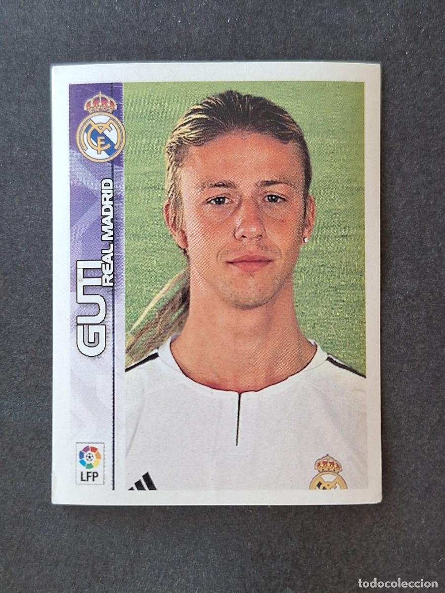 Football Stickers: L1 GUTI REAL MADRID 216 PANINI SUPERLIGA 2003 2004 03 04 NUNCA PEGADO SIN PEGAR