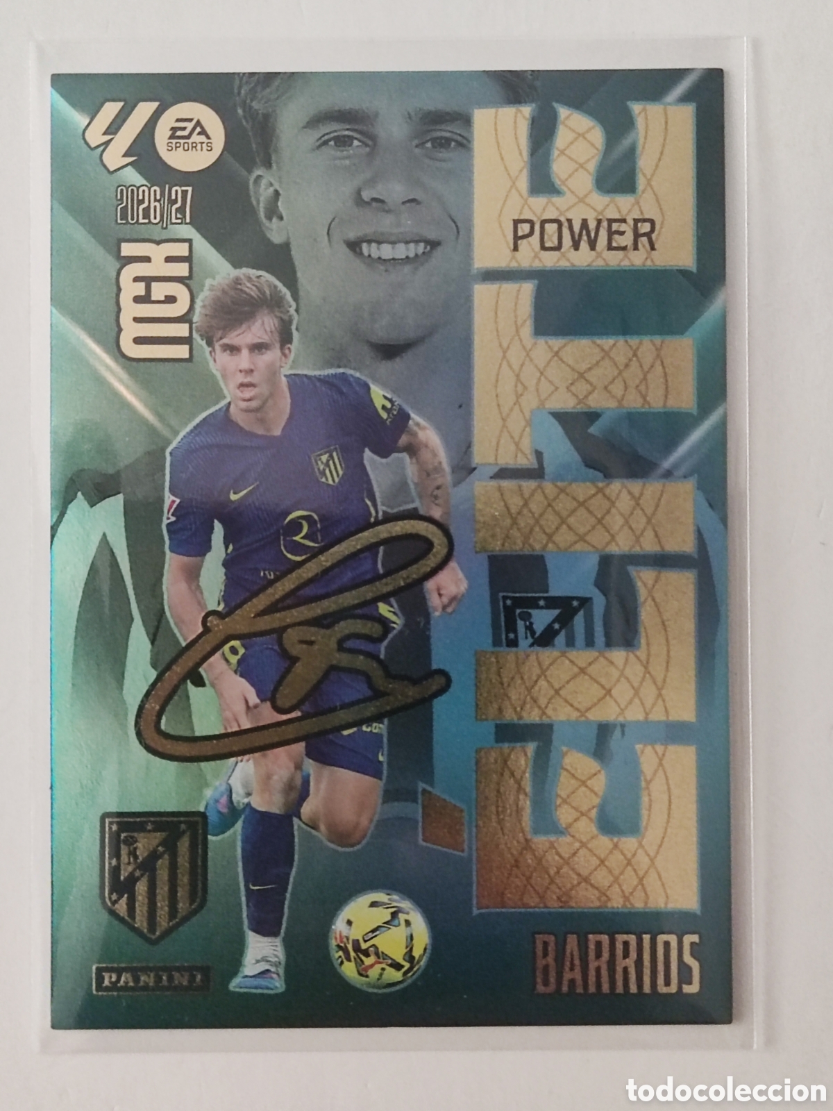 Football Stickers: Pablo Barrios Elite power