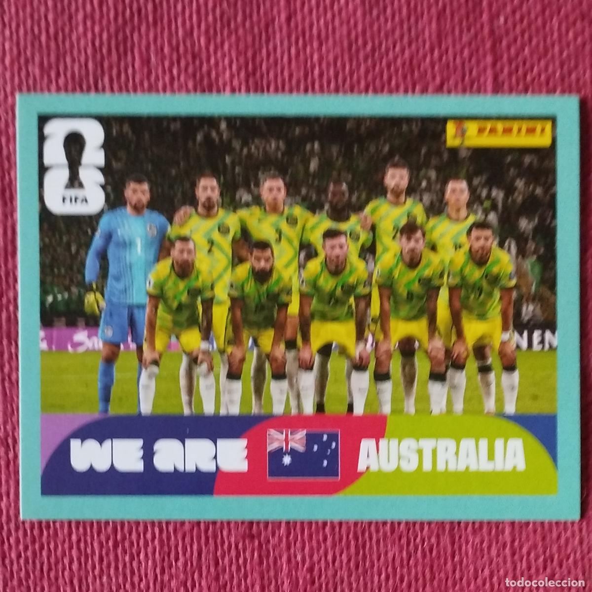 Fu&szlig;ball-Sticker: EQUIPO - PLANTILLA - AUSTRALIA - AUS 13 - MUNDIAL DE FUTBOL - FIFA WORLD CUP 2026