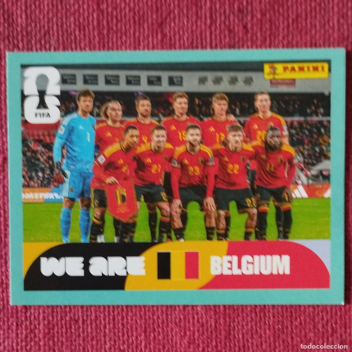 Figurine di Calcio: EQUIPO - PLANTILLA - BELGICA - BEL 13 - MUNDIAL DE FUTBOL - FIFA WORLD CUP 2026