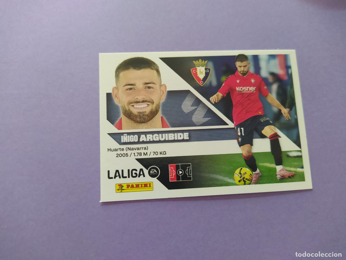 Cromos de f&uacute;tbol: LIGA ESTE 2026 2027 26 27 NUEVO - OSASUNA N&ordm; 5B ARGUIBIDE