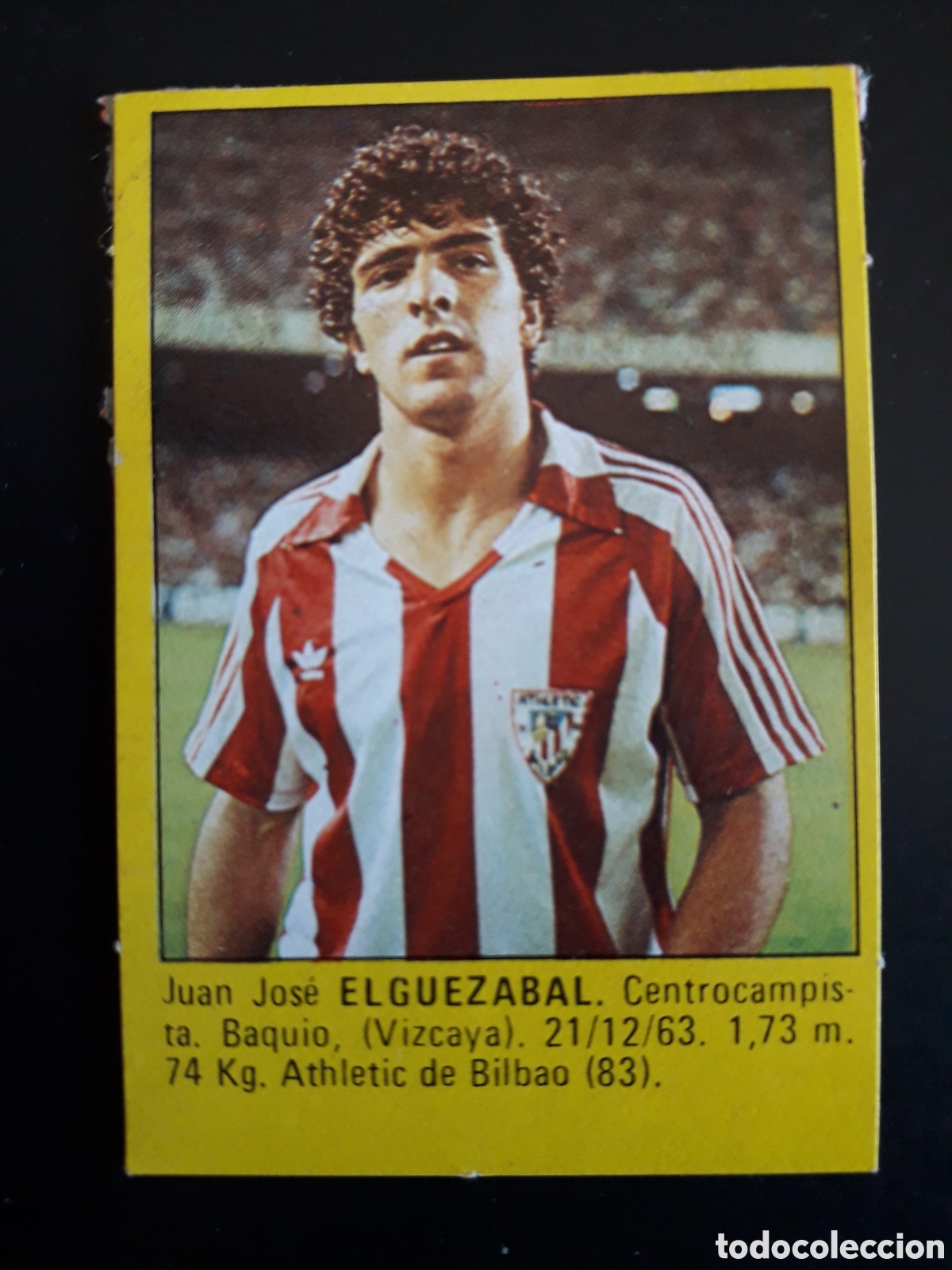Cromos de f&uacute;tbol: ELGUEZABAL ATHLETIC DE BILBAO SUPER F&Uacute;TBOL 84 83-84 1983-1984 ROLL&Aacute;N DESPEGADO PEDIDO M&Iacute;NIMO 3&euro;
