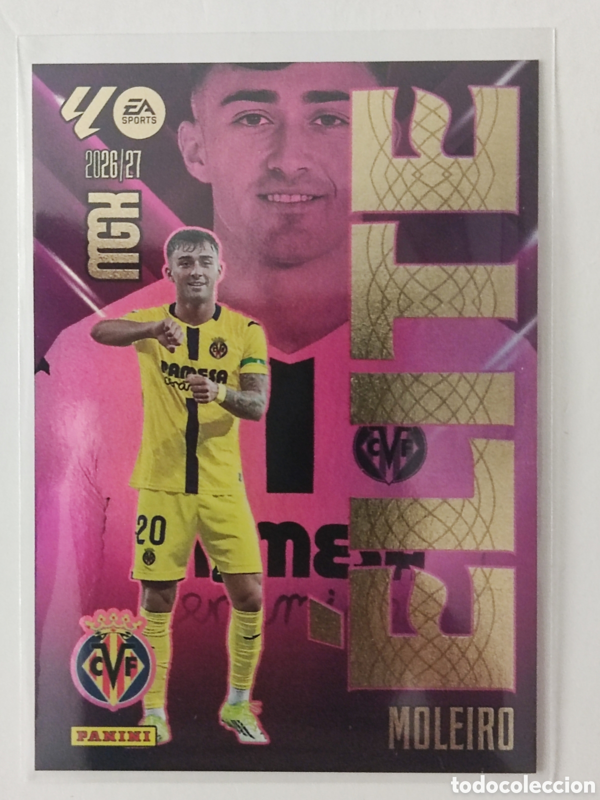 Cromos de f&uacute;tbol: Moleiro Elite Mgk 26 27