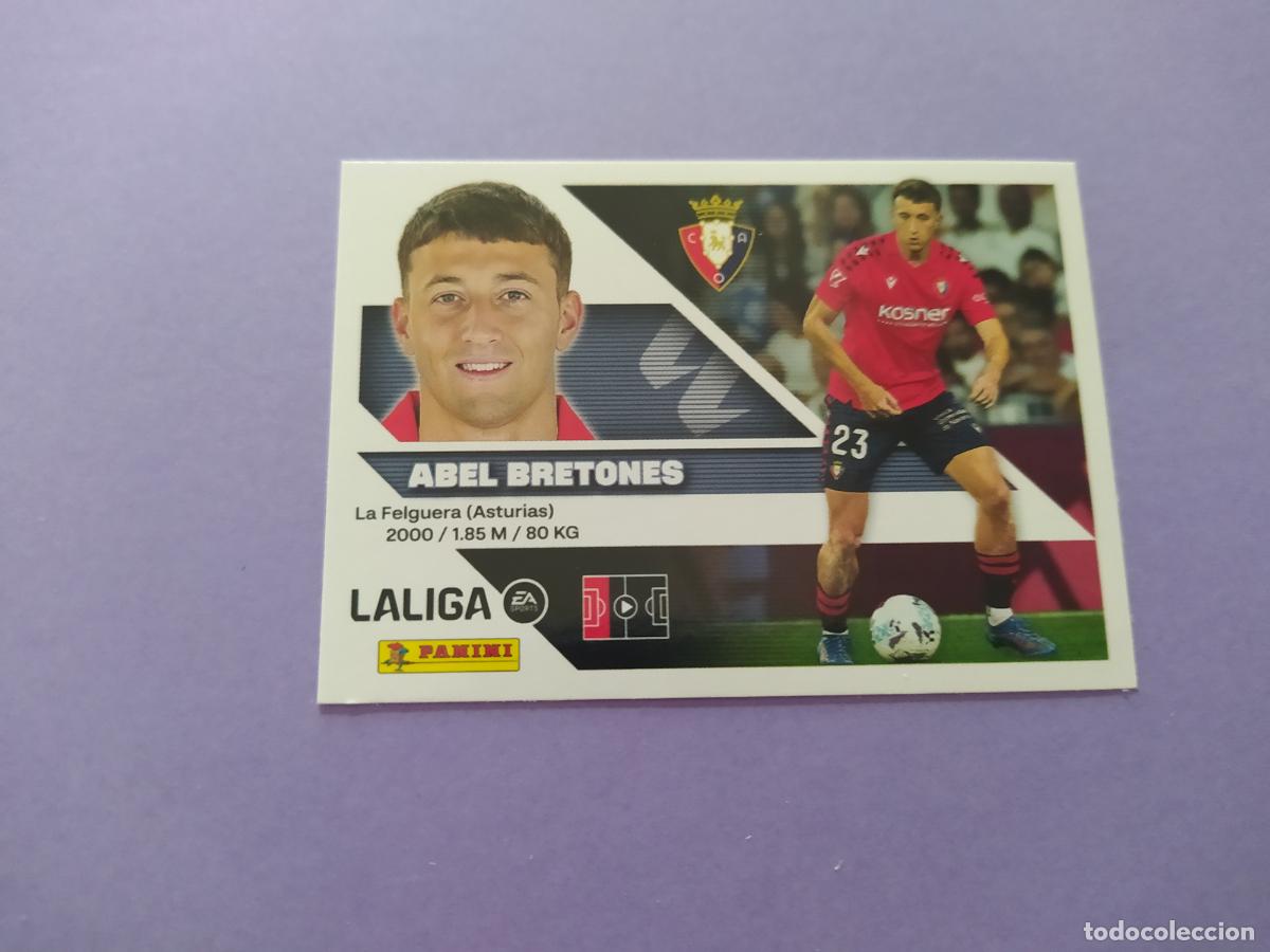 Cromos de f&uacute;tbol: LIGA ESTE 2026 2027 26 27 NUEVO - OSASUNA N&ordm; 9 ABEL BRETONES