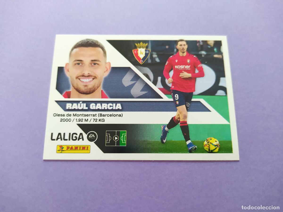 Cromos de f&uacute;tbol: LIGA ESTE 2026 2027 26 27 NUEVO - OSASUNA N&ordm; 18 RAUL GARCIA