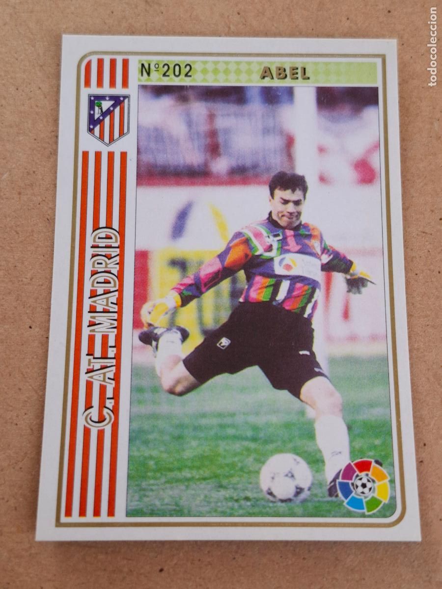 Cromos de f&uacute;tbol: MUNDICROMO 94 95 1994 1995 - 202 ABEL - AT. MADRID