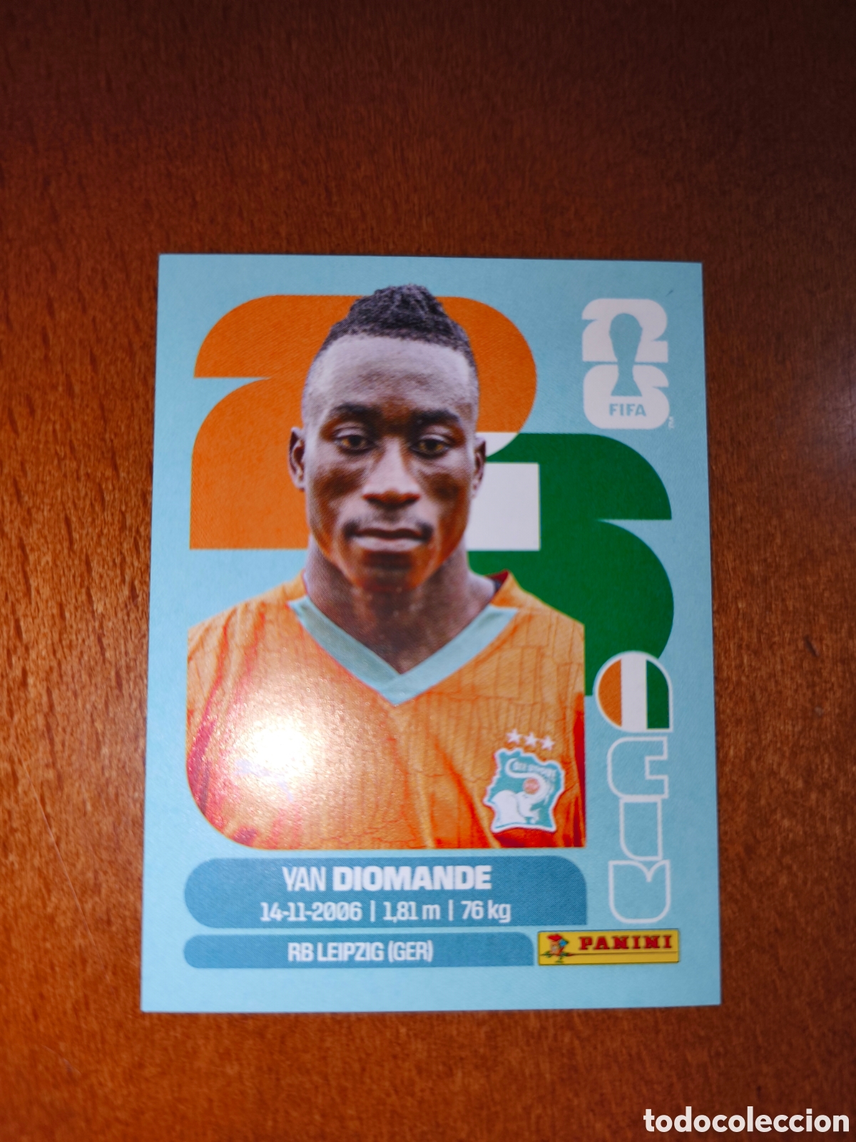 Cromos de f&uacute;tbol: CIV18 Yan Diomande CIV 18 Fifa World Cup 2026 Costa de Marfil