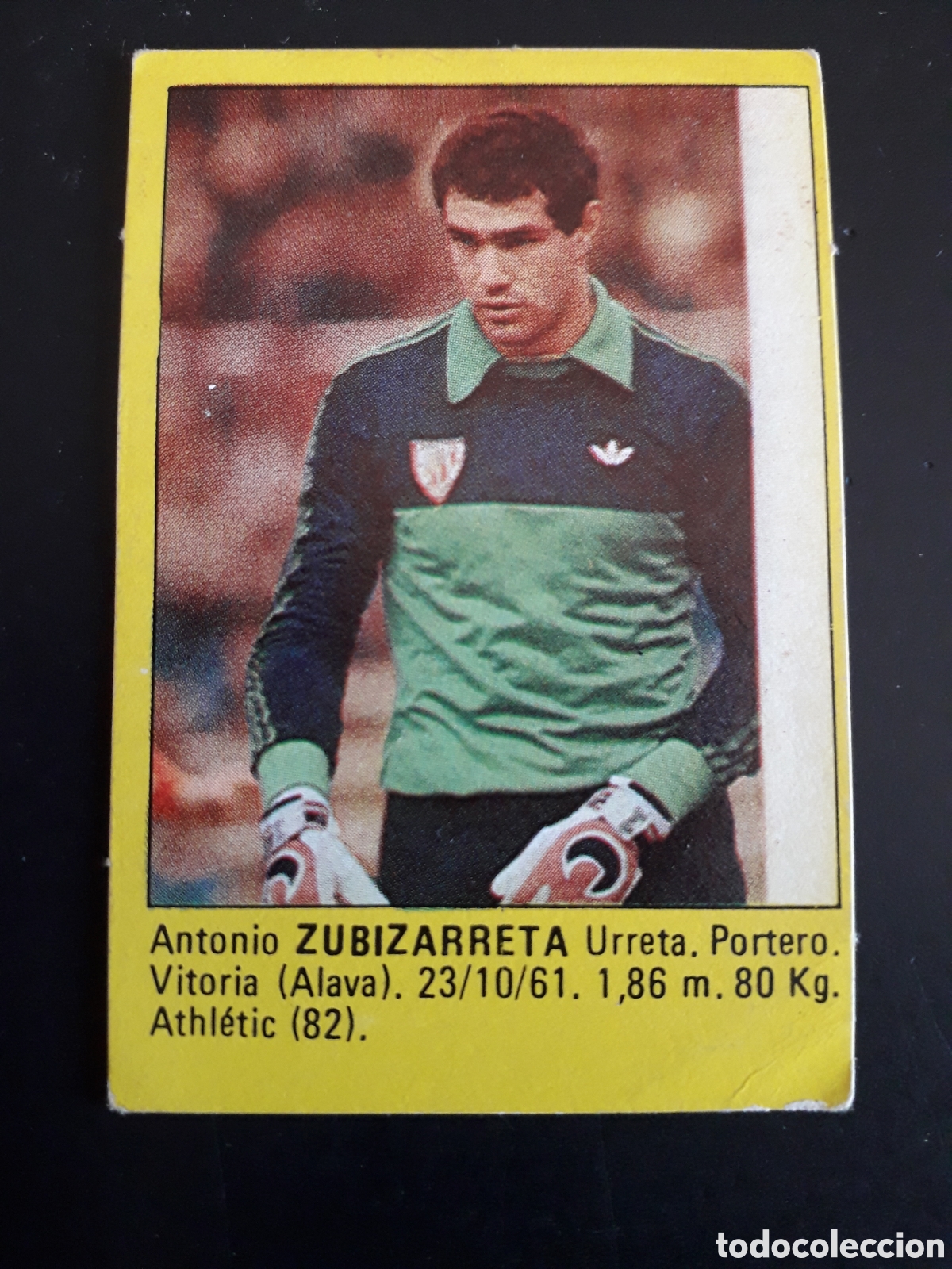 Cromos de f&uacute;tbol: ZUBIZARRETA ATHLETIC DE BILBAO SUPER F&Uacute;TBOL 84 83-84 1983-1984 ROLL&Aacute;N DESPEGADO PEDIDO M&Iacute;NIMO 3&euro;