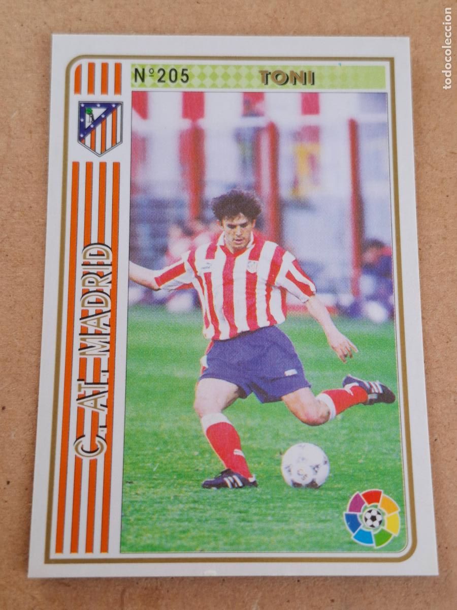 Cromos de f&uacute;tbol: MUNDICROMO 94 95 1994 1995 - 205 TONI - AT. MADRID