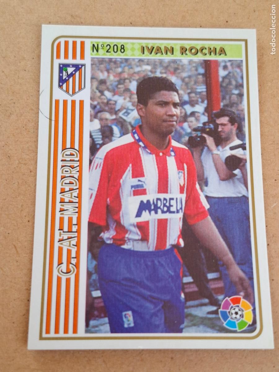 Cromos de f&uacute;tbol: MUNDICROMO 94 95 1994 1995 - 208 IV&Aacute;N ROCHA - AT. MADRID