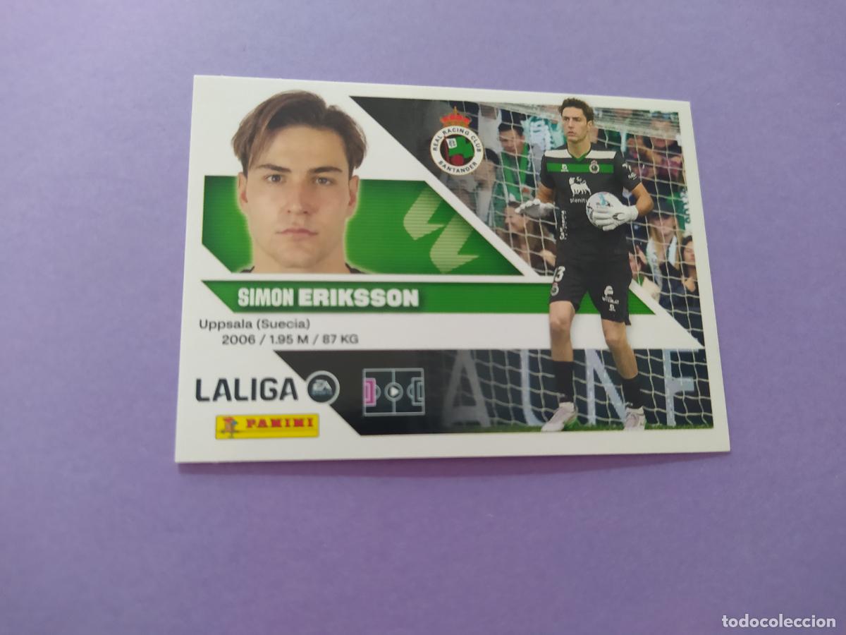 Cromos de f&uacute;tbol: LIGA ESTE 2026 2027 26 27 NUEVO - RACING DE SANTANDER N&ordm; 4 ERIKSSON