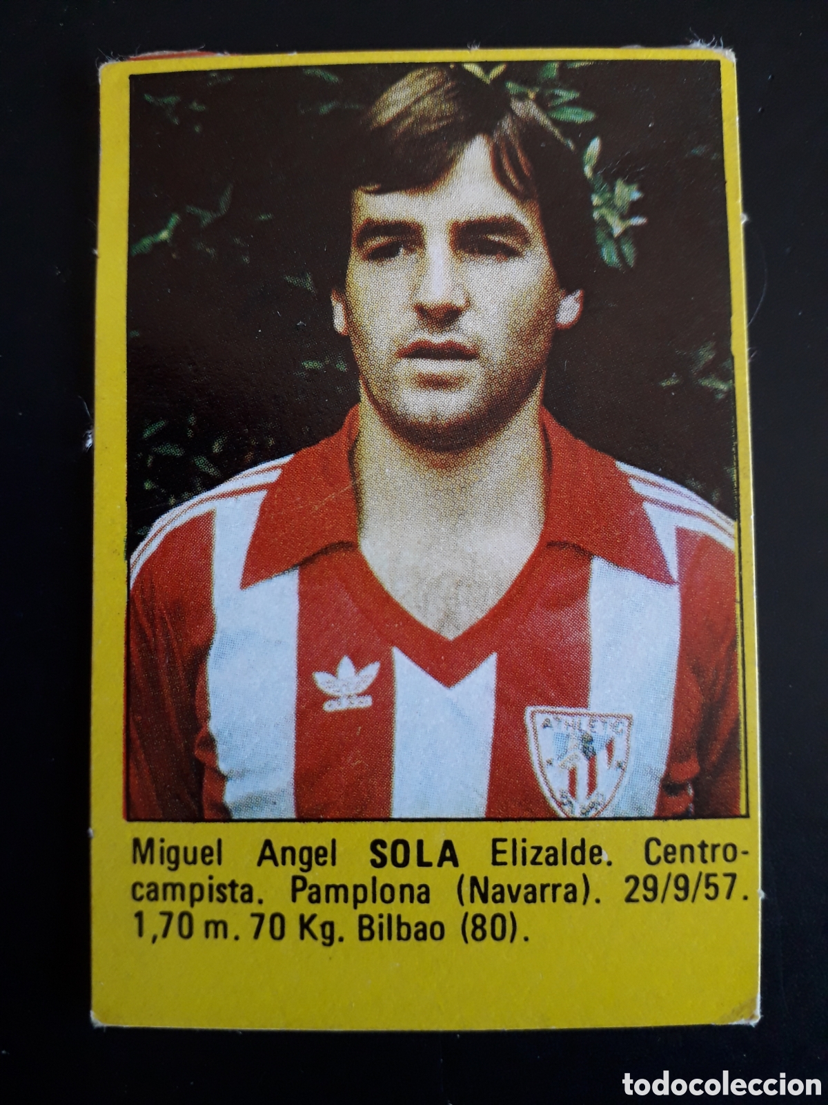 Cromos de f&uacute;tbol: SOLA ATHLETIC DE BILBAO SUPER F&Uacute;TBOL 84 83-84 1983-1984 ROLL&Aacute;N DESPEGADO PEDIDO M&Iacute;NIMO 3&euro;