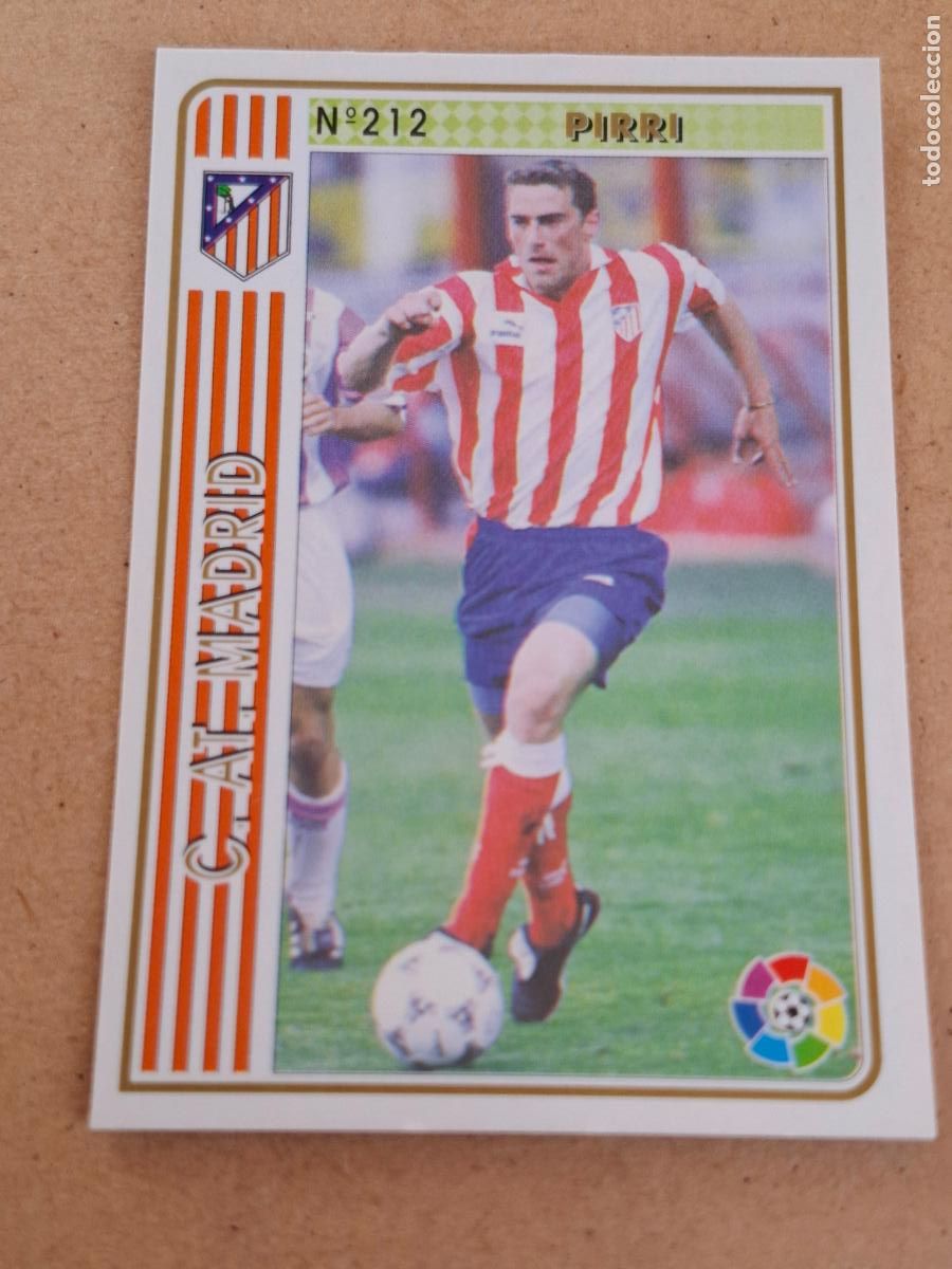 Cromos de f&uacute;tbol: MUNDICROMO 94 95 1994 1995 - 212 PIRRI - AT. MADRID