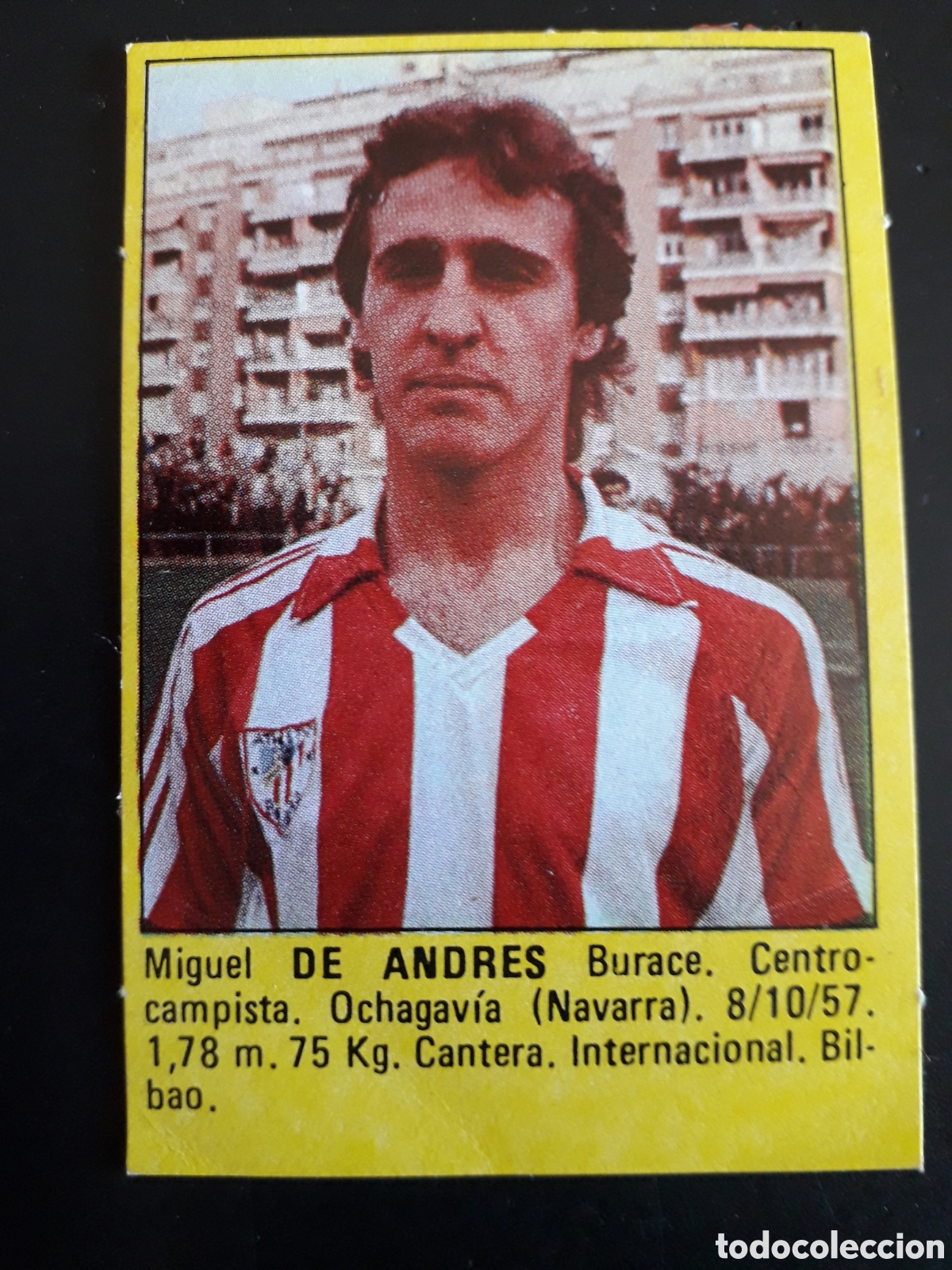 Cromos de f&uacute;tbol: DE ANDR&Eacute;S, ATHLETIC DE BILBAO SUPER F&Uacute;TBOL 84 83-84 1983-1984 ROLL&Aacute;N DESPEGADO PEDIDO M&Iacute;NIMO 3&euro;