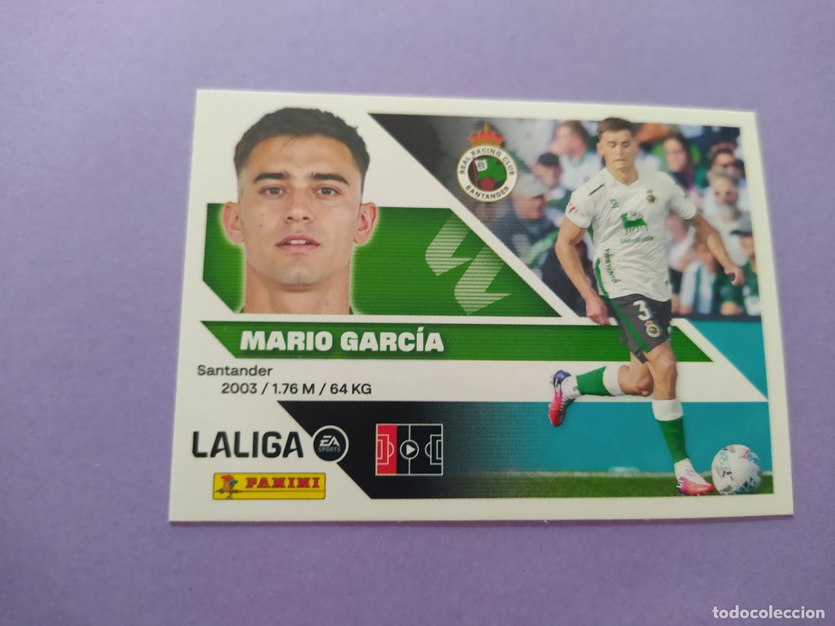 Cromos de f&uacute;tbol: LIGA ESTE 2026 2027 26 27 NUEVO - RACING DE SANTANDER N&ordm; 9B MARIO GARCIA