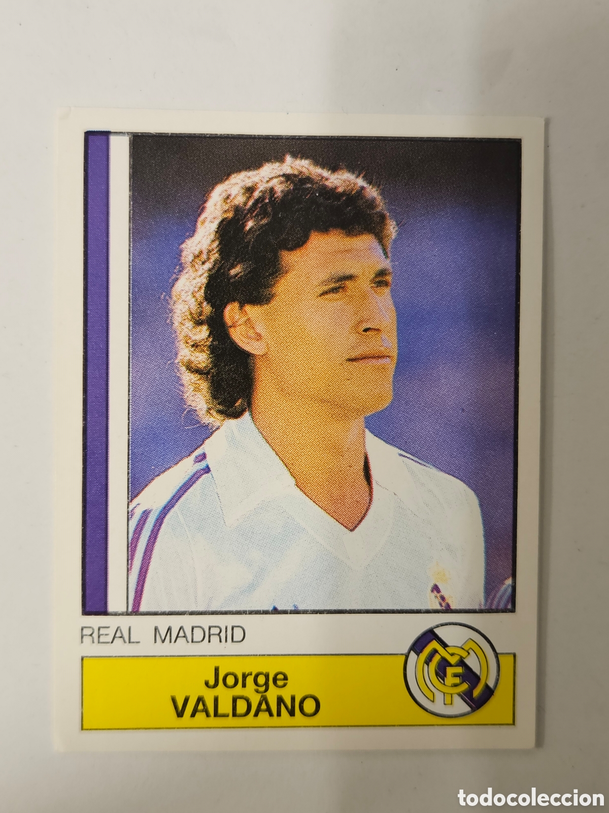 Cromos de f&uacute;tbol: VALDANO REAL MADRID ED PANINI 87 CROMO FUTBOL LIGA 1987 - SIN PEGAR - 127