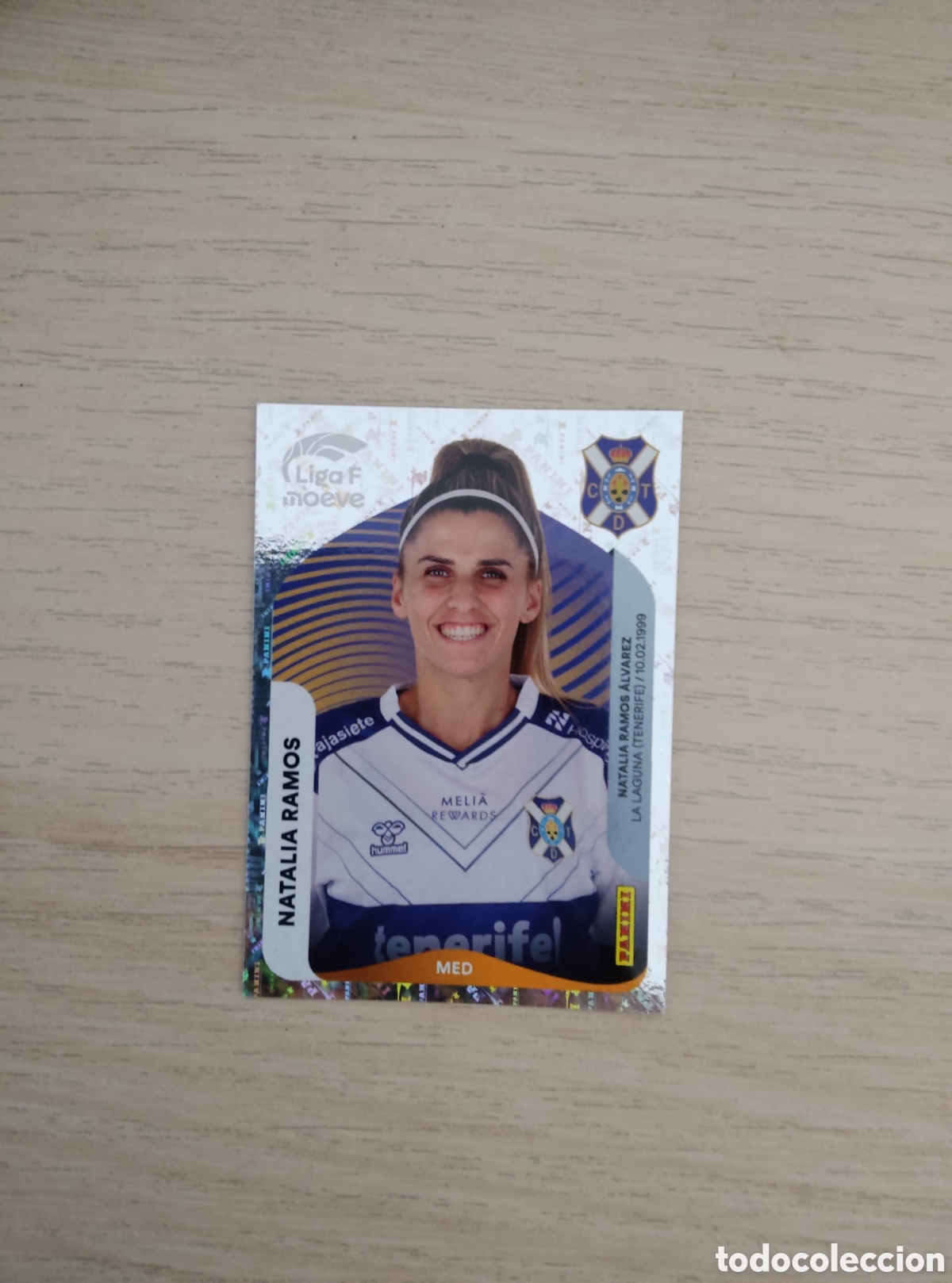 Cromos de f&uacute;tbol: 113 NATALIA RAMOS COSTA ADEJE TENERIFE LIGA F 2025 2026