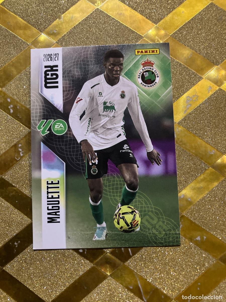 Cartes &agrave; collectionner de Football: CROMO DE FUTBOL NUMERO 280 MAGUETTE RACING SANTANDER LIGA 2026 2027 MEGACRAKS MGK PANINI !