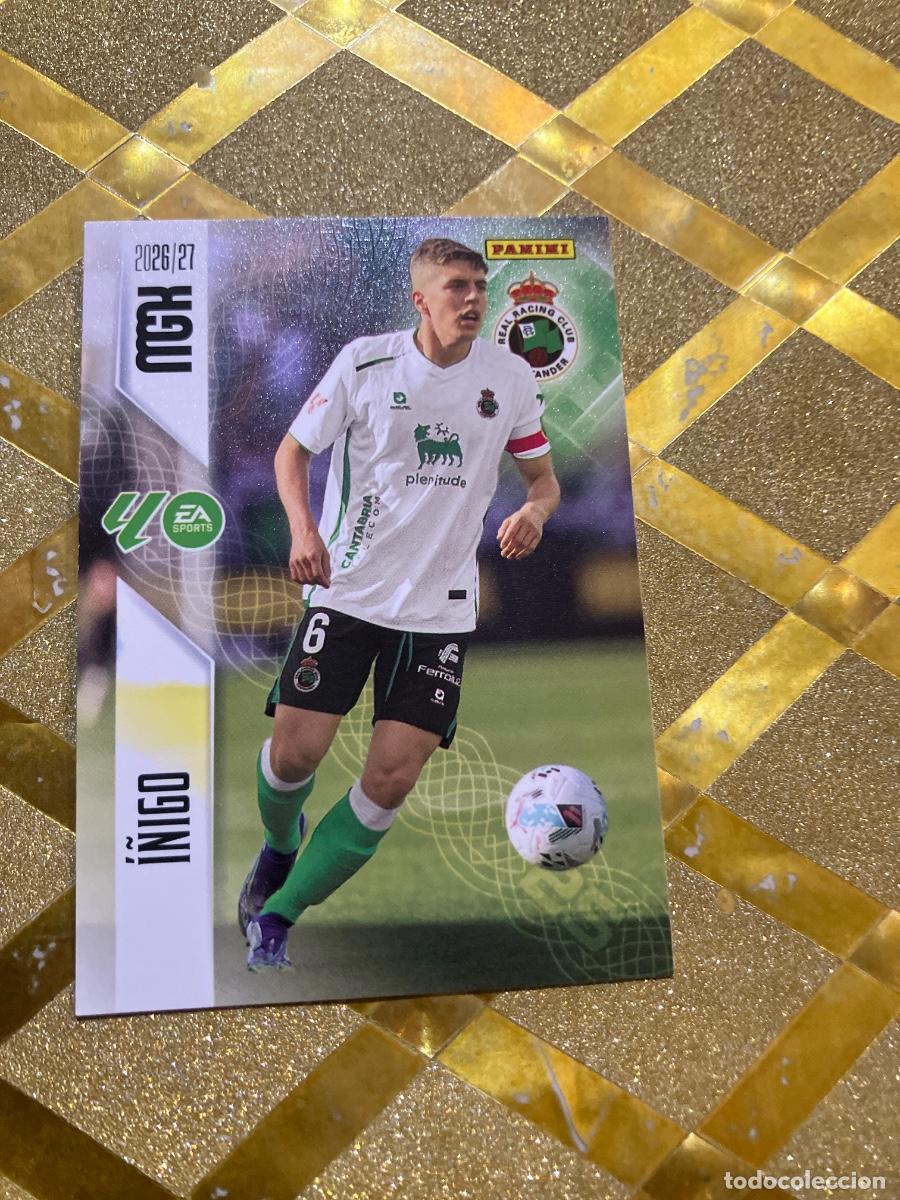 Cartes &agrave; collectionner de Football: CROMO DE FUTBOL NUMERO 282 I&Ntilde;IGO RACING SANTANDER LIGA 2026 2027 MEGACRAKS MGK PANINI !