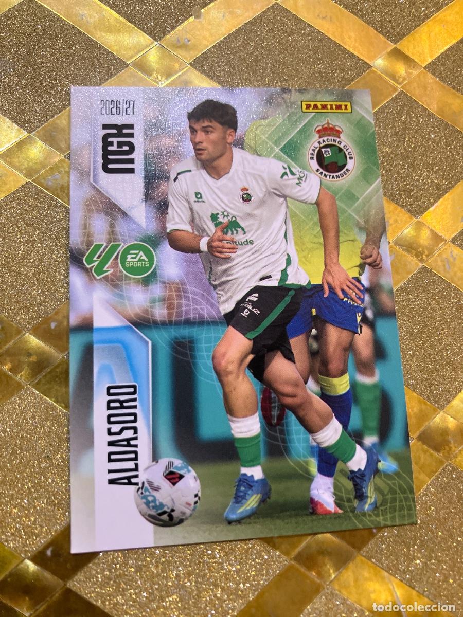 Cartes &agrave; collectionner de Football: CROMO DE FUTBOL NUMERO 283 ALDASORO RACING SANTANDER LIGA 2026 2027 MEGACRAKS MGK PANINI !