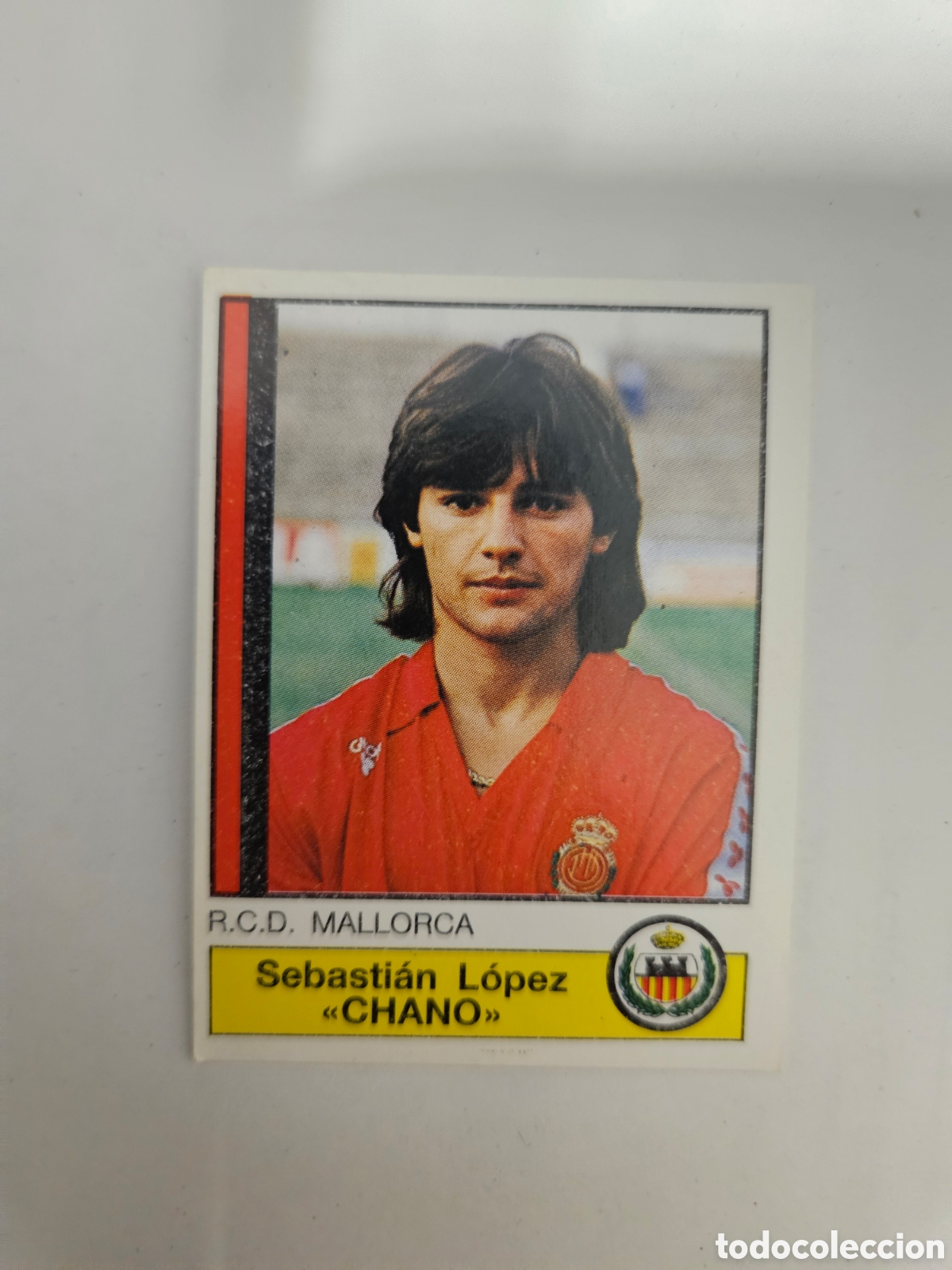 Cromos de f&uacute;tbol: CHANO N&ordm; 137 MALLORCA FUTBOL 87 PANINI 1987 NUEVO SIN PEGAR CROMO